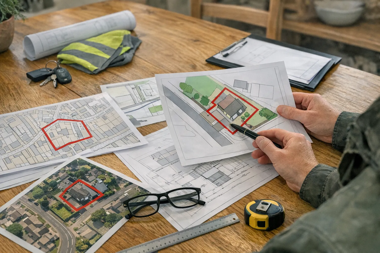 Dropped Kerb Planning Map Checklist: Red Lines, Access and Site Plans