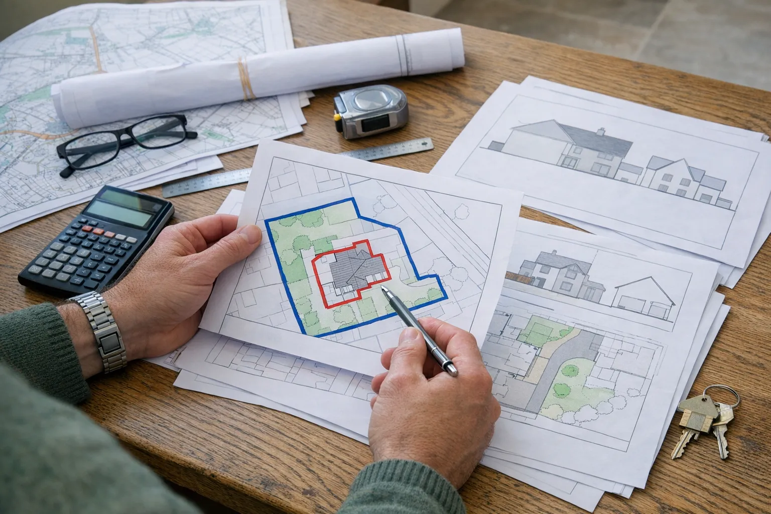 Red Line Boundary for an Extension: How to Mark the Site Without Delaying Your Application